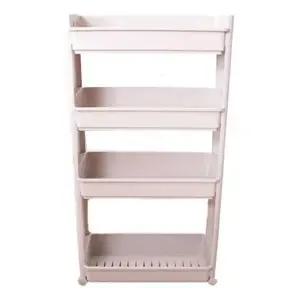 [하프클럽/셀러허브]슬림선반18CM(4단) 바퀴