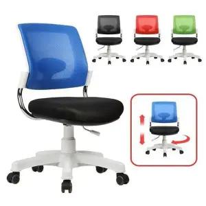 [하프클럽/셀러허브]팔걸이없는의자 학원 회전 편한 사무실 1인의자