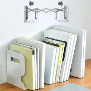 [하프클럽/셀러허브]길이조절 책꽂이 자바라 책상 정리 책홀더