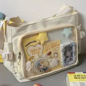 투명 사각 크로스백 PVC 가방 덕질가방 야구 직관가방