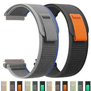 20mm 나일론 루프 스트랩 가민 호환 비보액티브 4 5 포러너 255 265 스마트 워치 밴드 교체용 베뉴 3 2