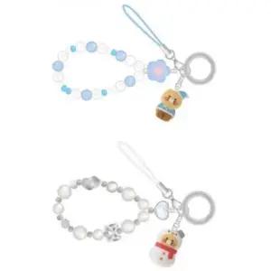 카카오프렌즈 춘식이 윈터피규어 비즈스트랩 윈터