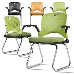 [하프클럽/셀러허브]PC의자 바퀴없는 작업 편한 강의실 회의 c18