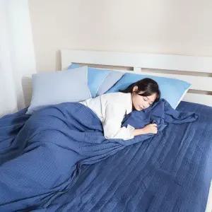 시어서커 여름 이불 홑이불 냉감 리플 침대 패드 얇은 여름용