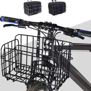 탈부착 수납 접이식 바구니 핸들 자전거 미니벨로 킥보드바구니