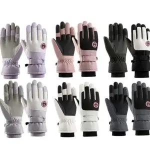 [골드스마일]겨울 방한 스키 방수 보드 패딩 장갑 두꺼운 남성스키장갑