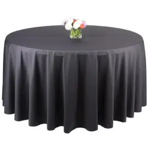 식탁보 원형식탁보 원형테이블보 행사용테이블보 대형 260cm