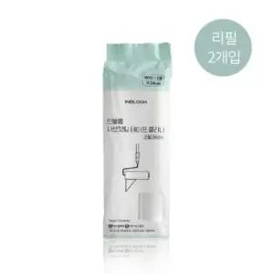 정전기먼지털이 쿨샵 먼지클리너 돌돌이 테이프 리필2개 24cm