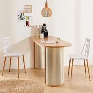 [하프클럽/셀러허브]로마 테이블식탁 반달 1300 반타원 식탁