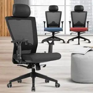 [하프클럽/셀러허브]사무 브랜드 푹신한 가성비 허리의자 매쉬 d8