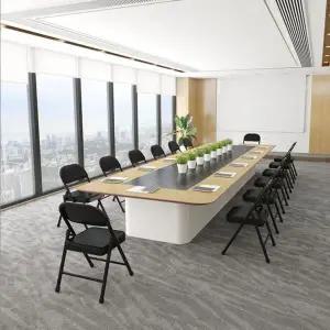 [하프클럽/셀러허브]편안한 간이접이식의자 교회의자 회의실의자