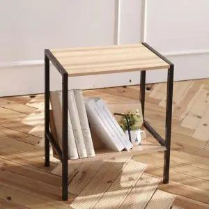 [하프클럽/셀러허브]이지 사이드 거실책상 테이블 선반