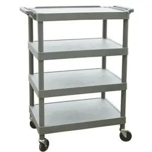 [하프클럽/셀러허브]서빙 카트 식당 트롤리 운반카트 운반 4단