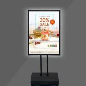 [하프클럽/셀러허브]패널 스탠드 배너간판 광고판 안내판 포스터 A1