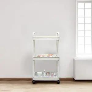 [하프클럽/셀러허브]트롤리 이동식선반 코너선반 미니 카트