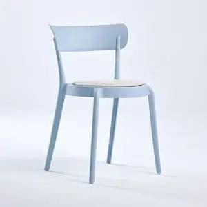 [하프클럽/셀러허브]F583 플라스틱 쿠션 체어 인테리어의자 6colors