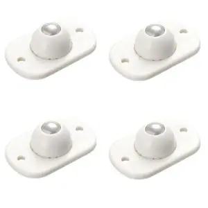 [하프클럽/셀러허브](원모어)접착식 서랍바퀴 미니바퀴 4P