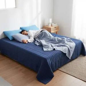 [골드스마일]시원한 여름 홑이불 그레이 S SS 사이즈 통기성 좋은 얇은 이불