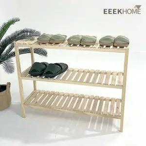 [하프클럽/셀러허브]이크홈 주방장 원목 수납선반 3단 800