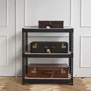 [하프클럽/셀러허브]원목선반 앵글선반 수납용품 3단800x400x1200