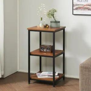 [하프클럽/셀러허브]LPM멀바우 스탠드 낮은선반 3단진열대 3단선반