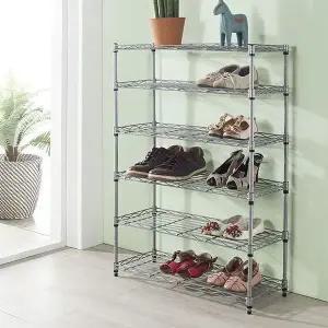 [하프클럽/셀러허브]아파트현관신발장 현관 정리함 보관진열대 6단