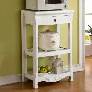 [하프클럽/셀러허브]나르본 고전가구 화이트 원목 엔틱