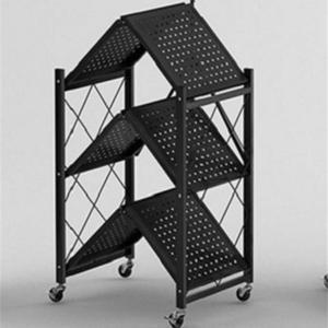 [하프클럽/셀러허브]3219 베란다선반 원터치접이형폴딩선반 3단