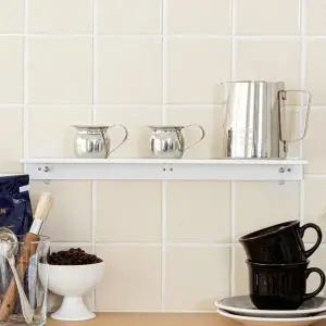 [하프클럽/셀러허브]다육이선반 못없이 벽에붙이는 미니 선반 1단