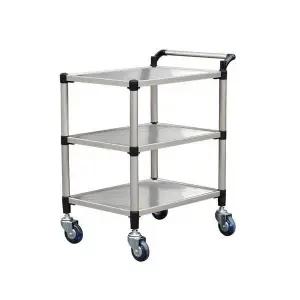 [하프클럽/셀러허브]스텐 이동카트 대/미용실 업소용 웨건 3단