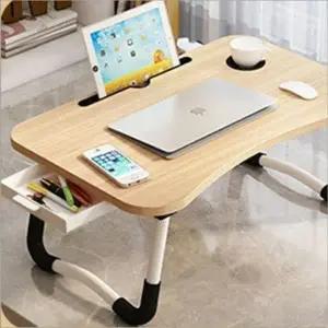 [하프클럽/셀러허브]접이식 휴대용테이블 베드테이블 컵홀더 테이블