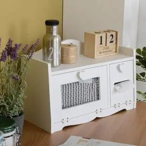 [하프클럽/셀러허브]밀키 티슈 인테리어가구 멀티수납장