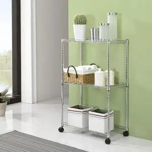 [하프클럽/셀러허브]주방 철제 벽 베란다수납장 조립 600 3단