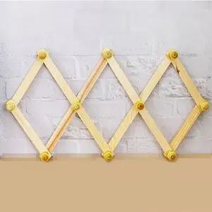 [하프클럽/셀러허브]벽부착옷걸이 모자걸이 나무옷걸이 2개