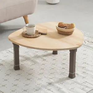 [하프클럽/셀러허브]원목트리플좌탁 찻상 찻상 접이식좌탁