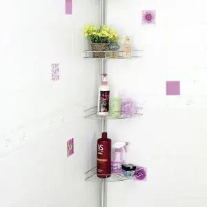 [하프클럽/셀러허브]스텐코너선반 화장실 3단