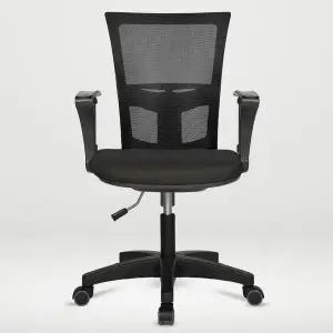 [하프클럽/셀러허브]네오 고급형 베이직 사무용의자 3각팔 N11BK