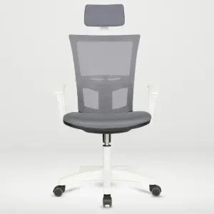 [하프클럽/셀러허브]네오 헤더형 화이트바디 독서의자 3각팔 N32