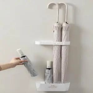 [하프클럽/셀러허브]현관 사무실 거치대 부착형 우산통 우산꽃이