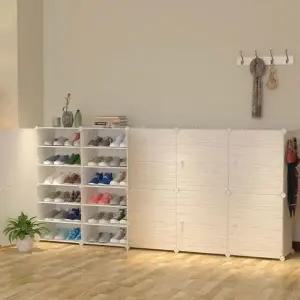 [하프클럽/셀러허브]도어 신발정리함 신발장 신발정리대(204x94cm)