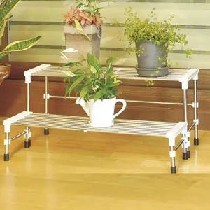 [하프클럽/셀러허브]빠띠라인 화분정리대 2단 화분정리 3017