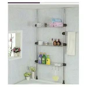 [하프클럽/셀러허브]다용도 욕실정리선반600 욕실 3단