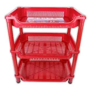 [하프클럽/셀러허브]직사각선반 주방 3단(대)