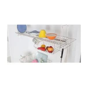 [하프클럽/셀러허브]홈사랑 씽크선반 600 고정식행거 풀세트