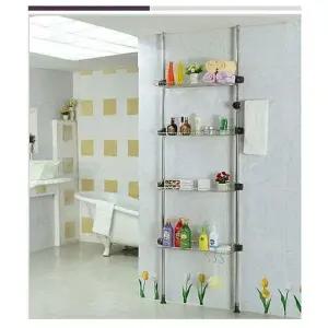 [하프클럽/셀러허브]다용도 욕실누납 욕실정리선반600 4단