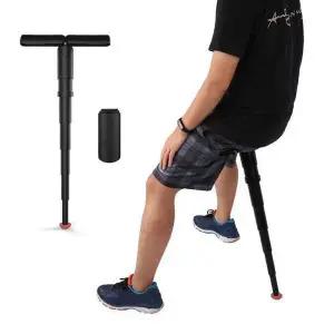 [하프클럽/셀러허브]지팡이의자 접이식의자 휴대용의자 간이의자