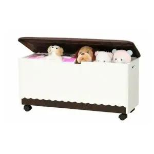 [하프클럽/셀러허브]벤치의자겸 간이의자 이동식수납함