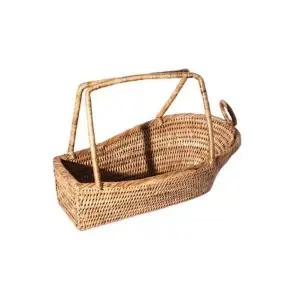 [하프클럽/셀러허브]미얀마 BK216 라탄 와인 바스켓 BK216
