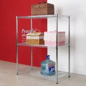 [하프클럽/셀러허브]리빙와이드메탈랙 900 메탈렉 3단