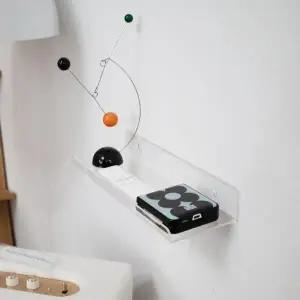 [하프클럽/셀러허브]선반 투명 아크릴받침대 5T 400x100mm_C400_037